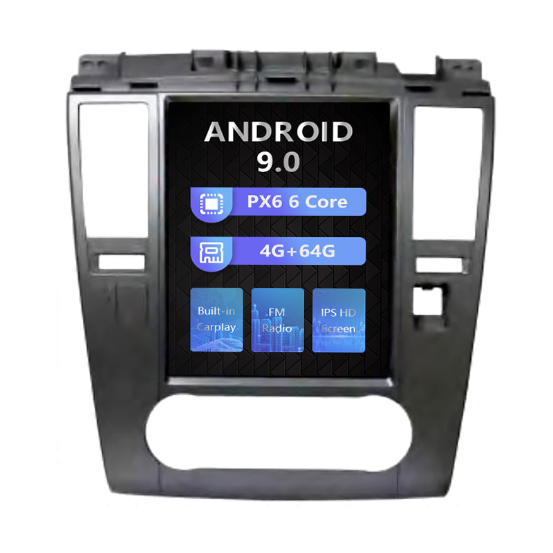 Nissan Tiida 2008 Tesla style 10.4 inch Android Car DVD Player 